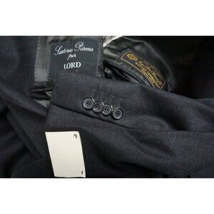 Raffaele Caruso Winter Loro Piana 120s Wool Gray 2 Pc Suit Jacket Pants 42R NEW